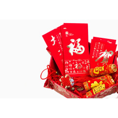 新年红色装饰素材