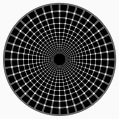 创意视觉黑色错觉图