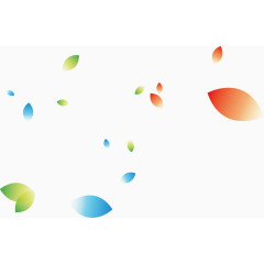 矢量创意设计绿色植物叶子图