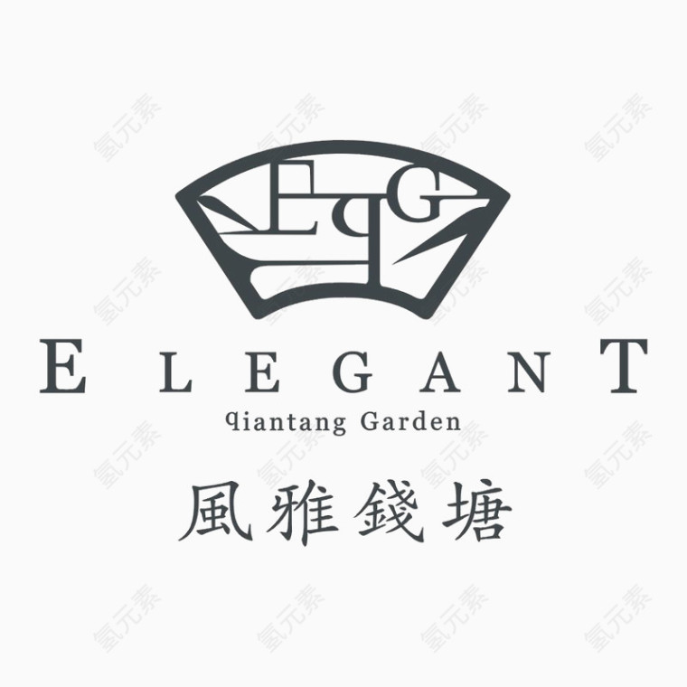 风雅钱塘地产标识