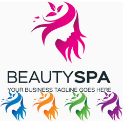 女性美容中心标志设计