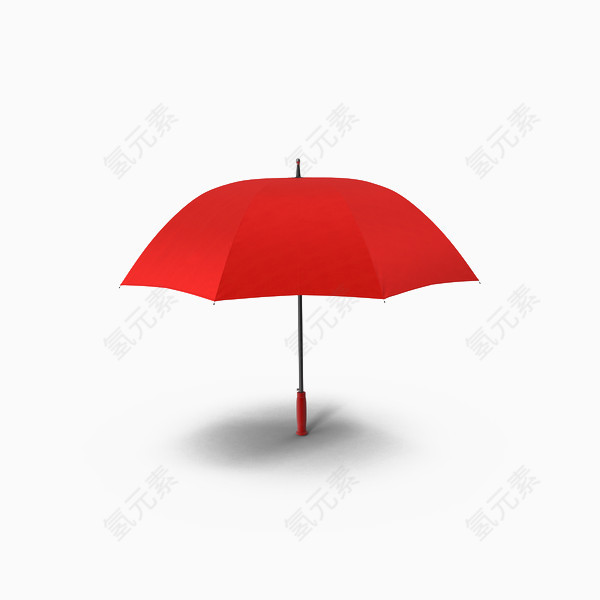 打开一把红雨伞