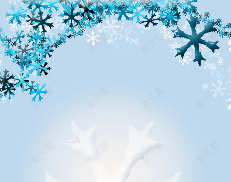 冰雪背景