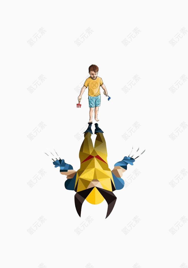孩子的超人梦视觉艺术