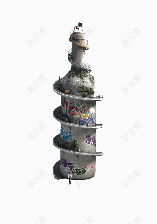 创意旋转建筑设计