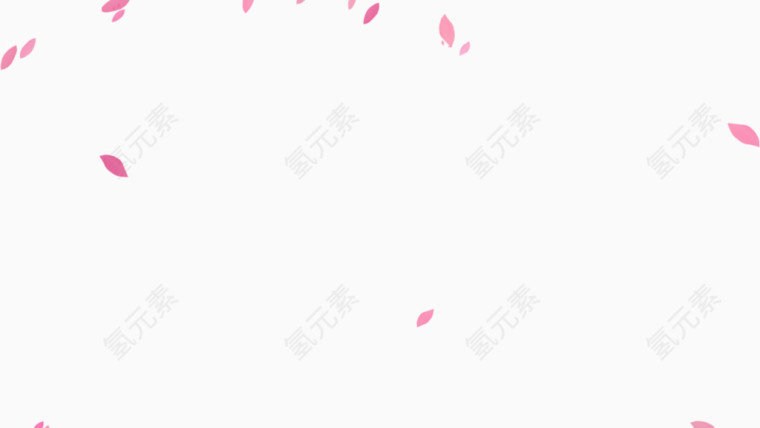 粉色唯美花瓣
