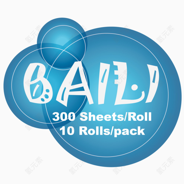 圆形矢量卡通球体背景