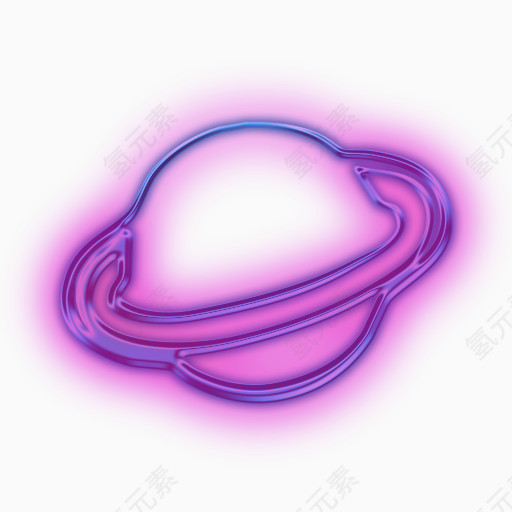 透明星空梦幻紫色星球