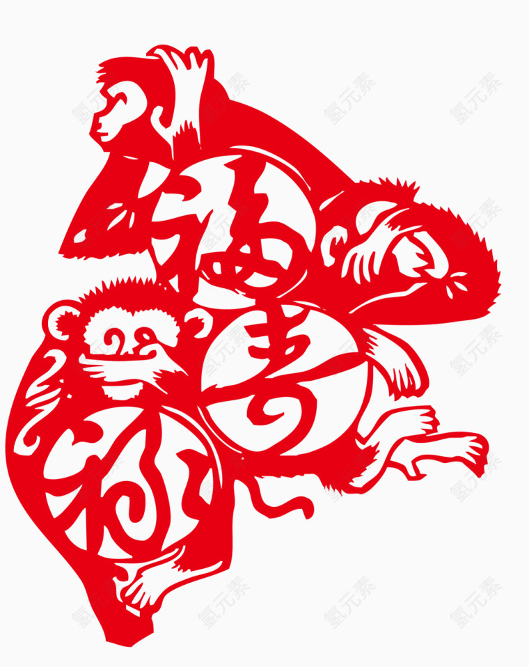 矢量剪纸