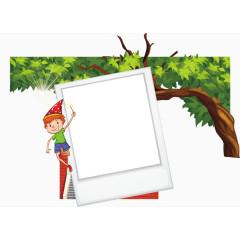 边框课程卡通矢量素材