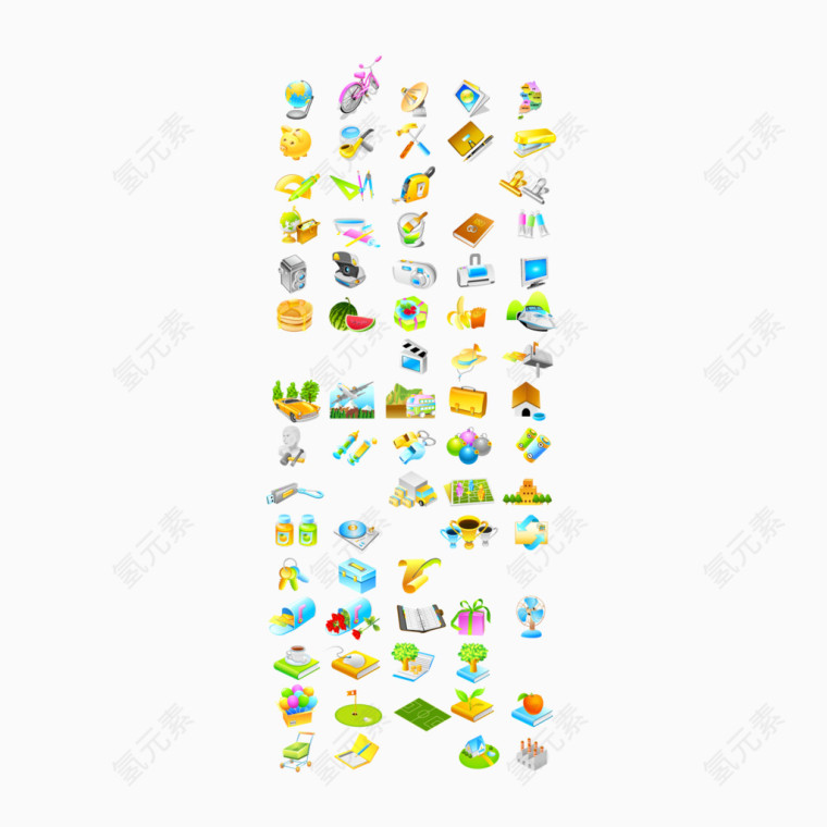 森林矢量素材