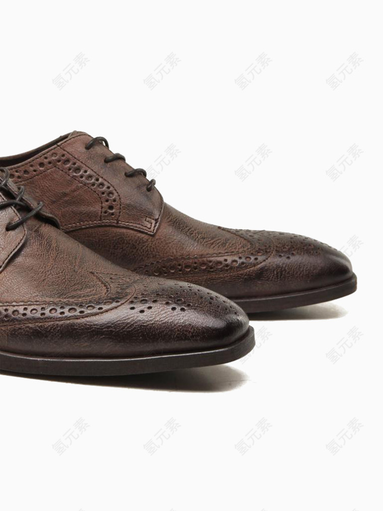 布洛克雕花男鞋商务休闲