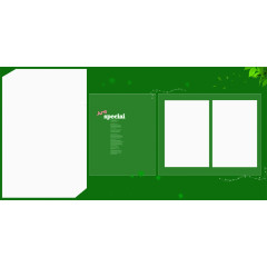 矢量儿童影楼相册模版