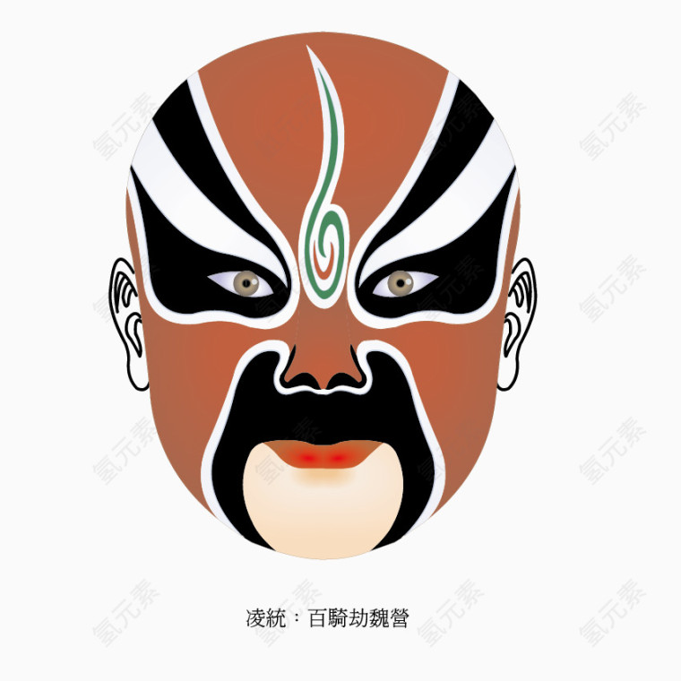 脸谱素材