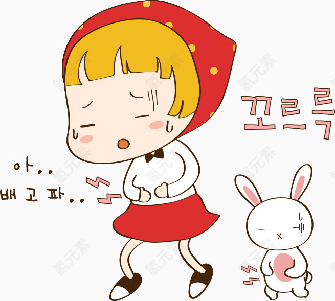 卡通人物 卡通女孩