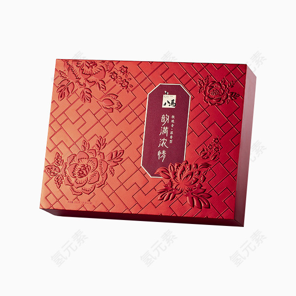 花边月饼包装设计