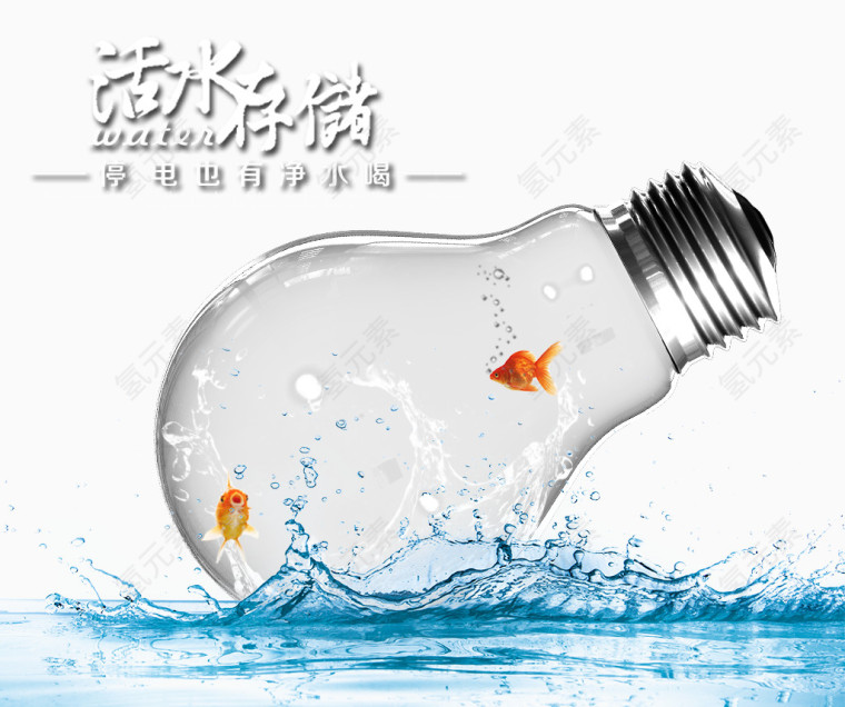 创意灯泡模型