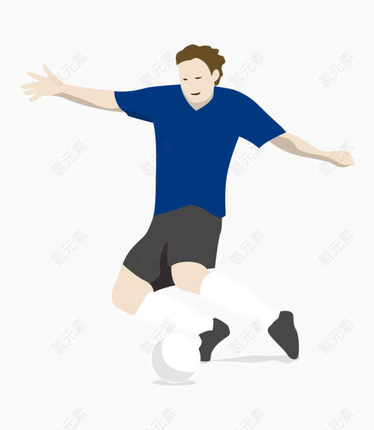 矢量体育运动足球