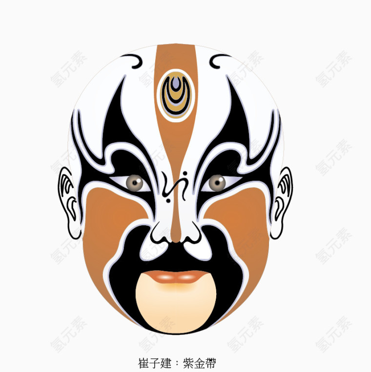 脸谱素材