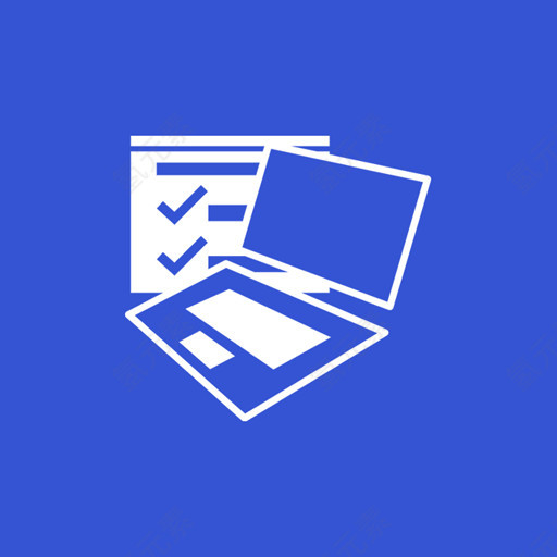 中心流动性Windows地铁用户界面图标集