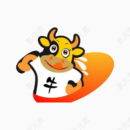 运动的牛