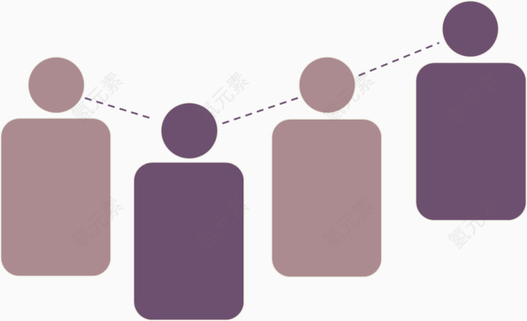 几何人形流程图