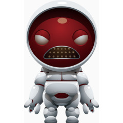 现代科技机器人PNG图