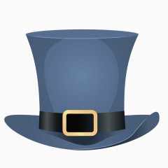 绿色质感欧美魔术帽子