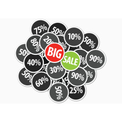 创意大促销标牌