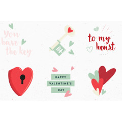 矢量图爱的誓言