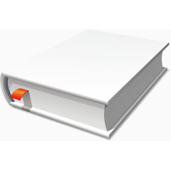 矢量手绘空白书籍