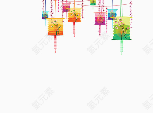 美丽元宵花灯