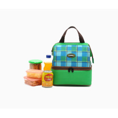 迷你双层手提保温饭盒