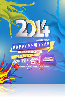 2014新年创意海报