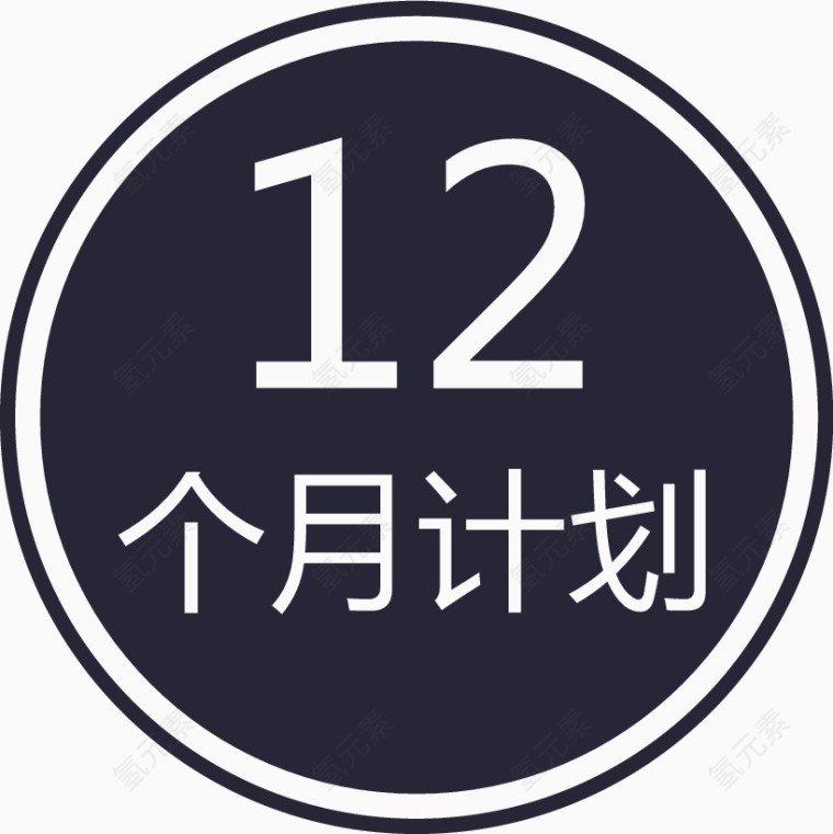 12个月计划