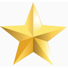 金色五角星