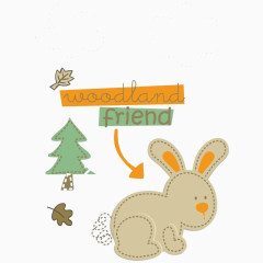 可爱小兔子卡通