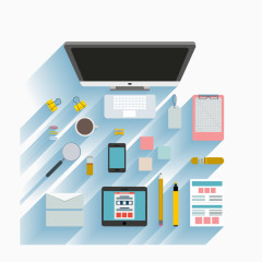 办公室用品矢量素材