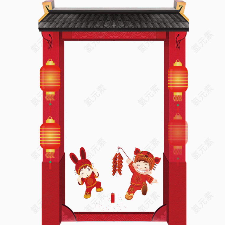 过年的气氛