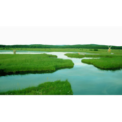 唯美内蒙古七星湖