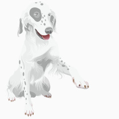 矢量模型德国牧羊犬