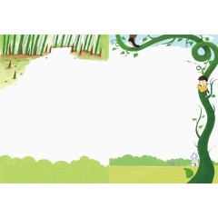 绿色边框