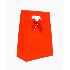 橙色蝴蝶结包装盒