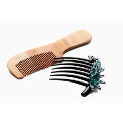 桃木发梳