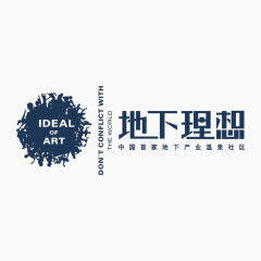 地下理想地产标识