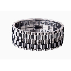 飒雅手链男人钨金