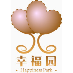 桃心形状婚礼邀请函