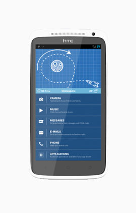 hTC手机外观效果