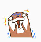 水獭卡通表情包