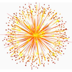 彩色烟花高清素材图